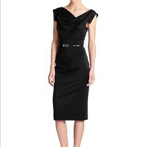 Black Halo Jackie O Dress Size 2 Black